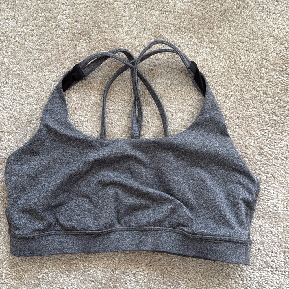 Lululemon energy bra grey